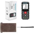 Mileseey Laser Distance Meter X5 X6 Laser Rangefinder 40M 60M 100M for Measuring Distance Area Volume Laser Measurement Tools Bubble Mute Intelligent Laser Measure Rangefinder. 