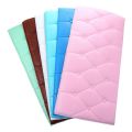 Anti-collision 23.6"x11.8" PE for Bed Headboards Bathroom Self Adhesive Background Soft Cushion Wall Panels Wall Decoration Peel and Stick Foam Wall Sticker. 