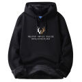 Heavy Men's Hooded Sweater Winter Fleece-lined Thickened Pleuche Hoodie round Neck Fashion Brand Couple Hoodie. 