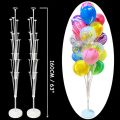 7/13/19 Tube Balloon Stand 1/2set Balloons Column Holder Stick Baby Shower Wedding Decoration Kids Adult Birthday Party Supplies. 