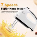 Scarlett Hand Mixer Electric, 7-Speed Hand Mixer Electric for Baking Cake Egg Cream Food Beater, Multi-Speed Power Kitchen Hand Mixers. 