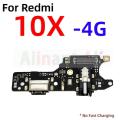 Original For Xiaomi Redmi Note 10 11 10X 10s 4G 5G Pro Fast Charging USB Charger Board Port Connector Mic Dock Flex Cable. 