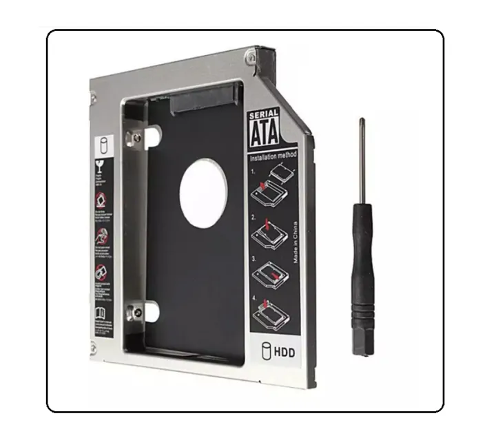 Laptop%20DVD%20Writer%20Hard%20Drive%20Caddy%20Slim%20-%20Image%202