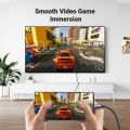 UGREEN USB C to HDMI Cable 4K 60HZ USB Type C Thunderbolt 3 HDMI Adapter Braided Cord Compatible for MacBook Pro, MacBook Air, iPad Pro, Samsung Galaxy S20 S10 Note 9. 
