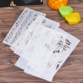 Flexible (Material) Reusable Stencil Intricate Lightweight (Weight) Decorating (Usage) Airbrush Painting Assorted (Variety) 1pc (Quantity) Art Diy Stencil for Artists Crafts Enthusiasts Home. 