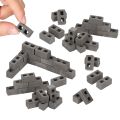 60 Packs Cinder Blocks 1/12 Scale Mini Bricks Concrete Miniature Bricks Tiny Landscaping Dollhouse Accessories. 