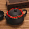 Chinese Traditional Feng Shui Red String Bracelet Wealth Lucky Copper Coins Charm Pendant. 