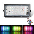 50W / 100W RGB LED Flash Light with Remote Control Waterproof LED Flasher Colour LED Flood Light Party Light RGB Flasher Colour Flasher. 