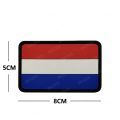 Netherlands Flag IR Reflective Multicam Holland Flags Military Tactical Patches Emblem Armband Chevron Strip Badges Glow In DarkUSB Fan. 