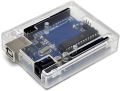Uno R3 Case Enclosure Transparent  Box Clear Cover Compatible with Arduino UNO R3. 