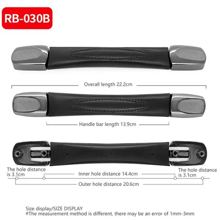 1PC Plastic Luggage Handle Carrying Pull Handle Replacement  Box Bag Parts Sunlight Mall