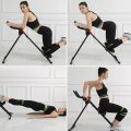 Foldable Core Abdominal Trainer, AB Workout Machine Exercise Equipment  Ab Cruncher Strength Training Equipment for Home Gym Fitness    WAIST ABDOMEN MACHINE MUSCLE FITNESS. 