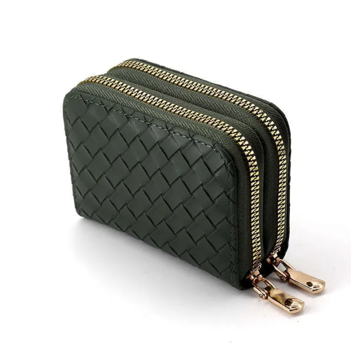 New%20Accordion%20Holder%20Trendy%20Woven%20Pattern%20Wallet%20Large%20Capacity%20Multi-Functional%20Clip%20High-End%20Card%20Case%20-%20Image%207