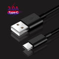 Fast Charger For Huawei Mate 40 30 20 Pro P50 P40 P30 P20 Xiaomi Redmi Note 10 9 8 Pro 8T 9T 8A 6A Fast Charger Type C Cable. 