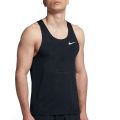 Nike Skinny Armcut Tank Breathable T shirt Gym Skinny Lightweight Running Workout Top Tank Black 2022 Limited Jet Black. 