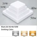 Ceiling Lamp Modern Square Ceiling Light Neutral White Warm Cold White 30W Led Panel Lights for Room. 