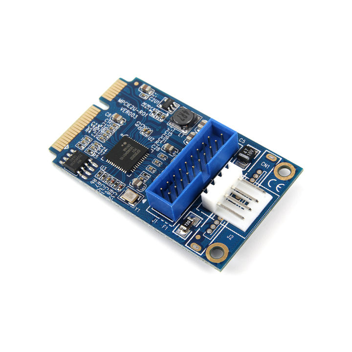 HXSJ%20Mini%20Pci-E%20To%20Usb3.0%20Adapter%20Card%20Mini%20Pcie%20To%2020Pin/19Pin%20Expansion%20Card%20-%20Image%202
