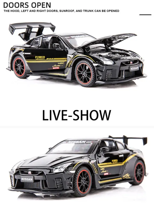 Nissan%20GTR%20R35%201:32%20Sports%20Alloy%20Car%20Model%20Diecasts%20Collection%20Sound&Light%20Pullback%20-%20Image%209