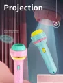 Children Flashlight Storybook Torch Food Animation Early Educational Toy Learning Machine Toys for Children Baby Birthday Gift. 