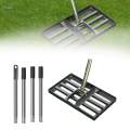 Lawn Leveling Rake Lawn Care Golf Lawn Leveler for Farm Grass Golf Couse 4 Section. 