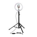 Tripod Stand with Ring Light for Selfie, TikTok. 