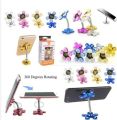 Next Level VIP Mobile Stand Mobile Holder 360°Rotatable Cell Phone Metal Mini Flower Shape. 