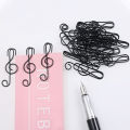 20pcs Creative Metal Musical Symbols Paper Clips Book Accessories. 