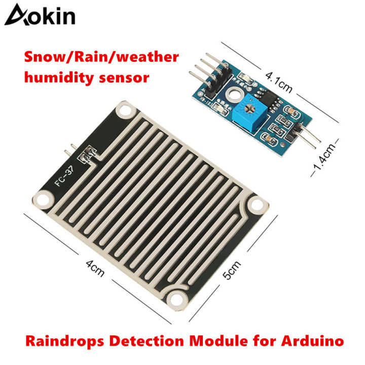 【Huaxiacuye8718】Snow Rain weather humidity sensor Arduino temperature ...