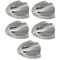 5 PCS Marine Grade Stainless Steel Large Vent Clam-Shell for Yacht Boat Sailing Ship Accessory Marine Hardware. 