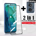 2 In 1 for Motorola Moto Edge 50 Fusion Screen Protector Tempered Glass Film + For Moto Edge 50 Fusion Lens Protector Glass Film（Moto Edge 50 Fusion 5G）. 