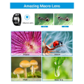 4K HD Live Phone Lens Kit for Smartphone, 10X Macro Lens + CPL Filter with Multi-Function Lens Clip for Smartphone. 
