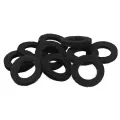 10pcs Black Cotton Felt Mats Trumpet Key Pad For Trumpet Trombone Repair Parts & Accessories. 