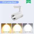 LED Track Light Set Rail Spot Led Light Spotlight Ceiling Lamp Rail Lighting Ceiling Spots Fixture Track Home Living Room Store. 