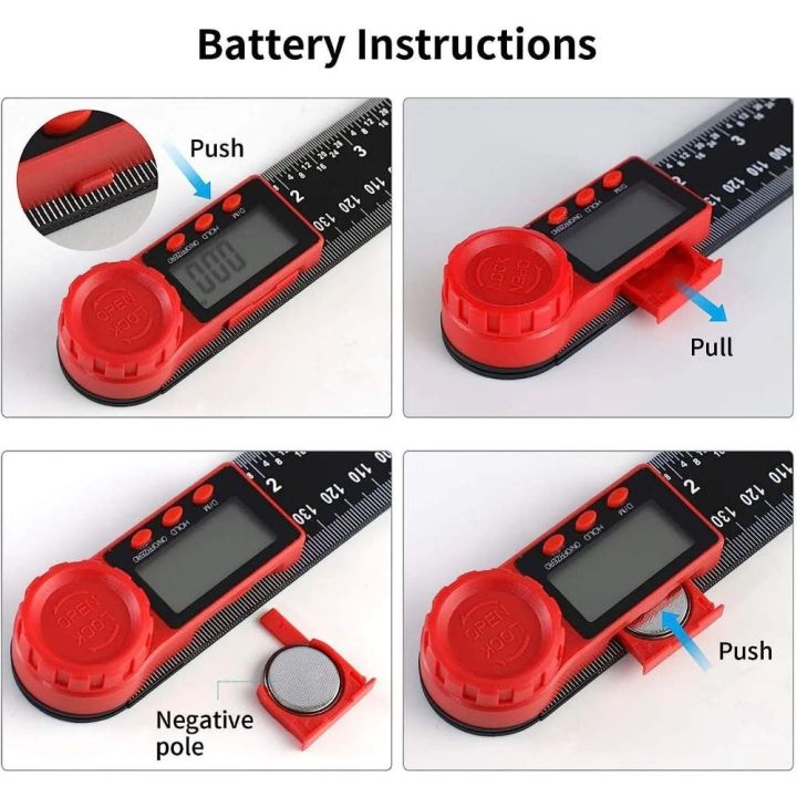Multifunctional%20Inclinometer%20Digital%20Angle%20Meter%20360%20Degrees%20Inch%20Metric%20Scale%20Digital%20Angle%20Ruler%20200/300mm%202-in-%20Electronic%20Goniometer%20Protractor%20Wood%20Measuring%20Tool%20-%20Image%205