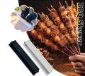 Kebab Maker BBQ Meat Skewer Machine Kebab Press Maker Reusable Plastic BBQ Skewer Maker Kebab Preparation BBQ Too (With box). 