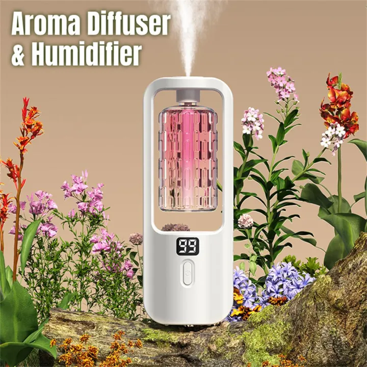 3/5%20Gear%20Aroma%20Diffuser%20Fragrance%20Essential%20Oil%20Aromatherapy%20Machine%20LCD%20Display%20Air%20Freshener%20Hotel%20Bedroom%20Toilet%20Humidifiers%20-%20Image%202