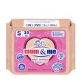 Mum and Me Baby Diaper Small 30 Pack (Small Baby Pasting). 