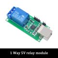 5V 12V 1 2 4 8 Channel USB Relay Control Switch Programmable Computer Control For Smart Home PC Intelligent Controller. 