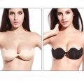 Women’s Push-Up Silicone Mango Bra - Strapless Sticky Invisible Bra for Backless Dresses. 