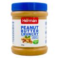 Herman Peanut Butter Crunchy 340g (Cholestrol Free). 