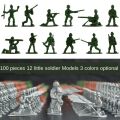 Monster 3cm 100pcs Mini Soldier 12 Style Children Plastic Soldiers Military Toy Army Men Figures Pvc Miniature Collection Toys Action Figures Educational Kids Toy Toys For Boys Toys For Girls. 