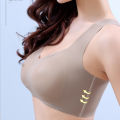 Seamless bra soft bra gathered bra summer bra thin bra women/girl bra padded bra push up bras. 