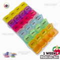 7 Days Medicine Box [Morning, Noon, Night, Backup] Weekly Medicine Organizer l Portable Medicine Tablet Dispenser l Storage Box l Travel Pill Box Container Case First Aid Box. 