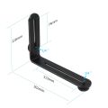 L Type DSLR Camera Holder Multifunctional L-shaped Light Stand SLR Bracket Photography Accessories. 