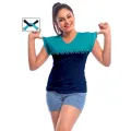 Privi Fashion Tie Knot Tee for Women. 
