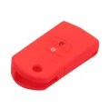 2 Buttons Silicone Remote Fob Flip Key Case Cover For Mazda M2 3 5 M6 8 Speed CX-5 CX7 CX-9 MX-5 RX. 