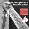 Strong Handheld Shower Head Massage Boost Supercharged Shower Sprinkler Filter. 