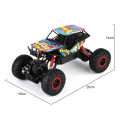 QP 1:18 Rock Crawler 2.4Ghz Remote Control Car 4WD Off Road RC Monster Truck. 
