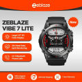 Zeblaze Vibe 7 Lite Voice Calling Smart Watch Large 1.47inch IPS Display 100+ Sports Modes 24H Health Monitor Smartwatch for Men. 