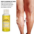 Yellow Peeling Oil Exfoliating Bleaching Dark Skin Spots Knee Finger Remove Dead Skin Melanin Whitening Brighten Body Skin Care. 